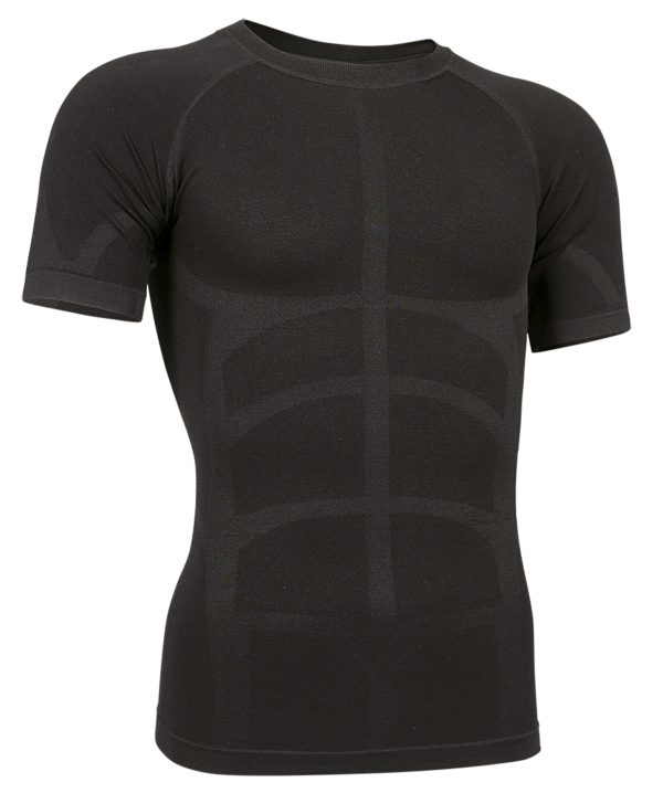 Miliar Ropa Laboral CAMISETA SEGUNDA PIEL COLDASY NEGRO - S