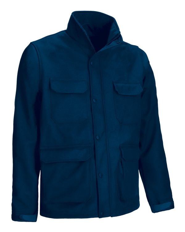 Miliar Ropa Laboral CHAQUETA SOFTSHELL JEREMY AZUL MARINO Orión - S
