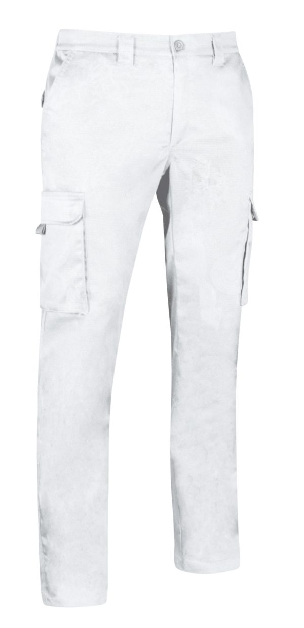 Miliar Ropa Laboral PANTALÓN CHESTNUT BLANCO - S