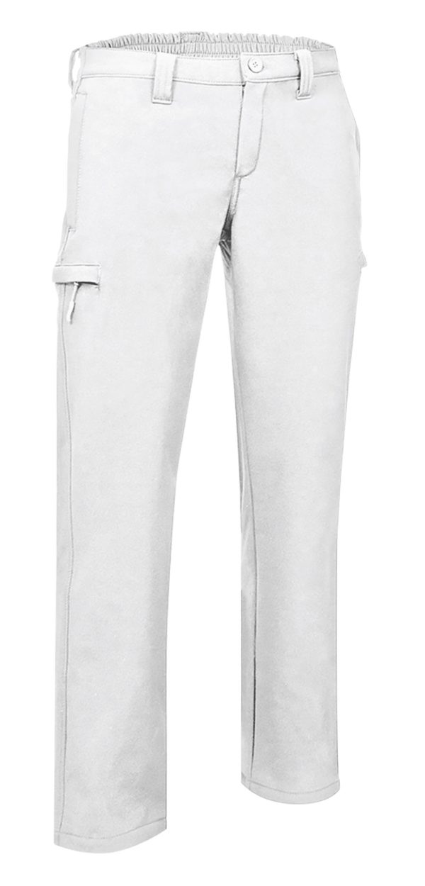 Miliar Ropa Laboral PANTALÓN RUGO BLANCO - S