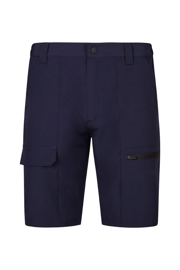 Miliar Ropa Laboral 103032S.BERMUDA TREKKING STRETCH Azul navy/NEGRO 3XL