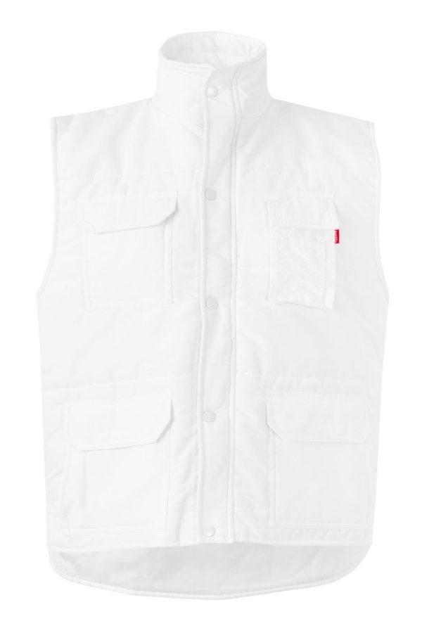 Miliar Ropa Laboral 108.CHALECO ACOLCHADO Blanco L