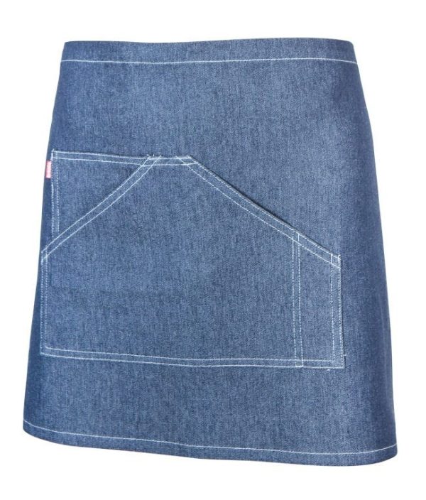 Miliar Ropa Laboral 404206.DELANTAL Denim CORTO Denim Oscuro U