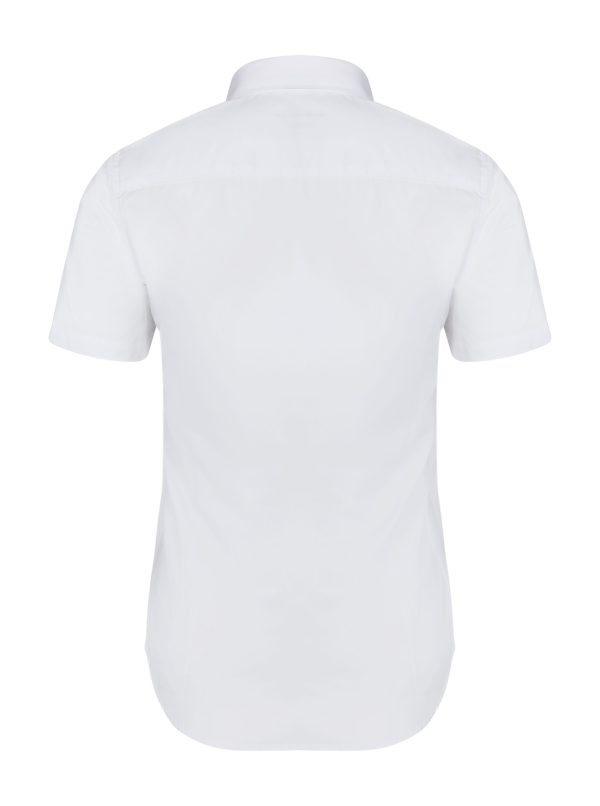 Miliar Ropa Laboral 405010.CAMISA MC MUJER Blanco S