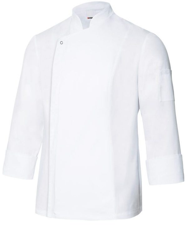 Miliar Ropa Laboral 405204.CHAQUETA COCINA ML Blanco 48