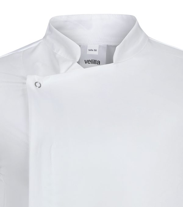 Miliar Ropa Laboral 405204.CHAQUETA COCINA ML Blanco 48