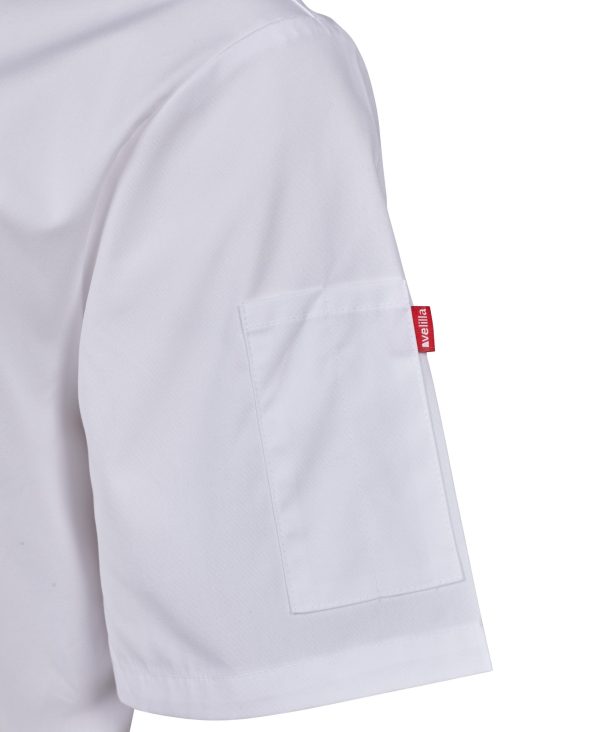 Miliar Ropa Laboral 405205.CHAQUETA COCINA MC Blanco 60