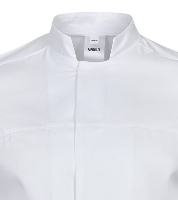 Miliar Ropa Laboral 405208A.CHAQUETA COCINA ALGODÓN ML Blanco 62