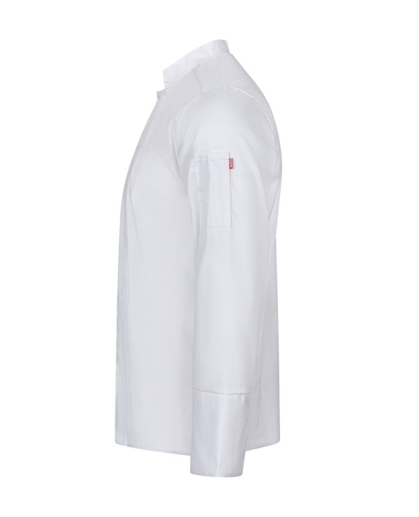 Miliar Ropa Laboral 405208S.CHAQUETA COCINA STRETCH ML Blanco 46