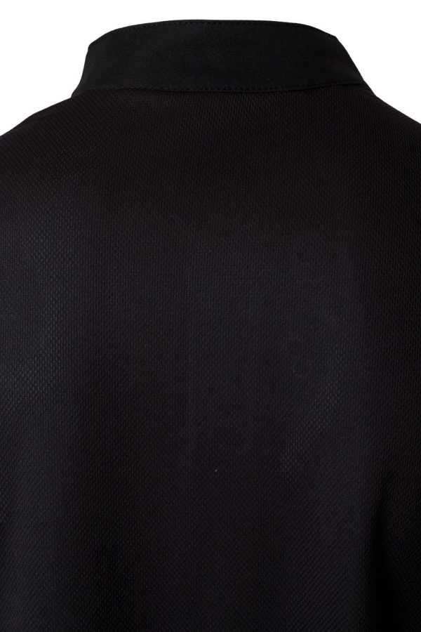 Miliar Ropa Laboral 405209.CHAQUETA COCINA MICROFIBRA MC NEGRO 3XL