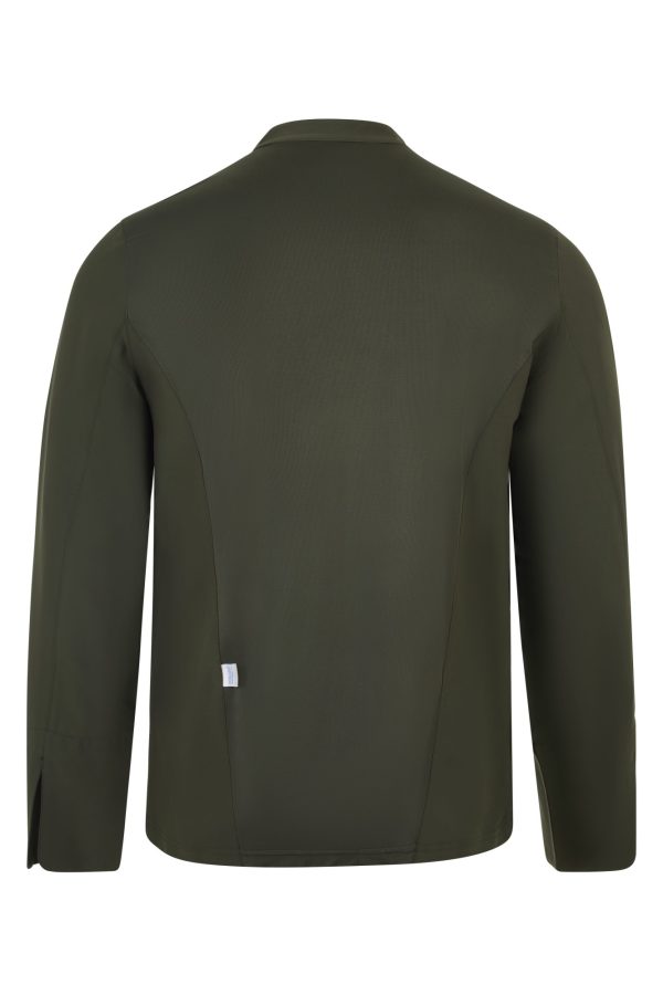 Miliar Ropa Laboral 405210.CHAQUETA COCINA MICROFIBRA ML Verde oliva XL