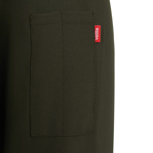 Miliar Ropa Laboral 405210.CHAQUETA COCINA MICROFIBRA ML Verde oliva XL