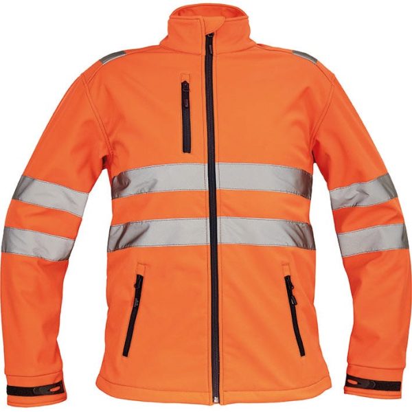 Miliar Ropa Laboral Softshell.Tejido: 94% poliéster y 6% elastano.Gramaje: 300GSM.Columna de agua: 8000 mm.Permeabilidad al vapor: 600GSM/24 h.
