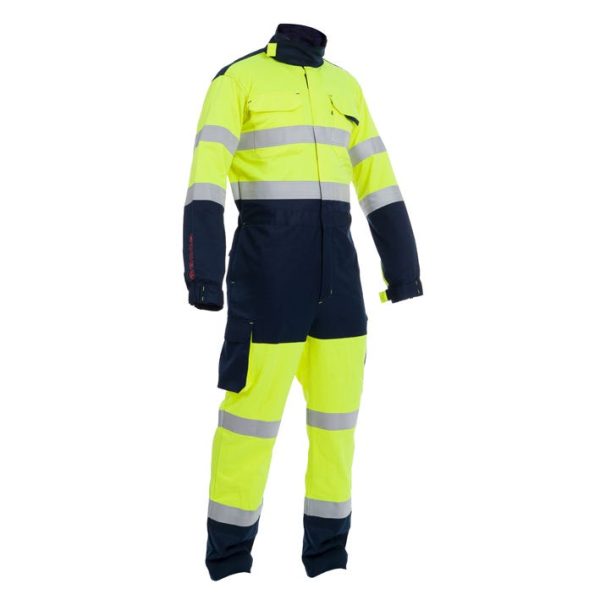 Miliar Ropa Laboral Buzo. Base: 65% modacrílico, 33% algodón y 2% fibra antiestática.Gramaje: 270GSM. Flúor: modacrílico multifibra.